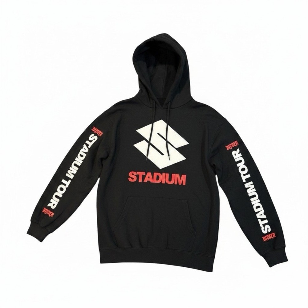 Justin Bieber Stadium Tour 2017 Hoodie Black Small Belieber Concert Merch